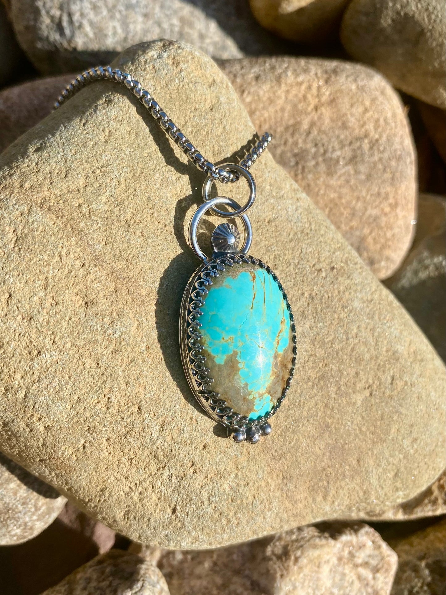 #8 Turquoise Pendant