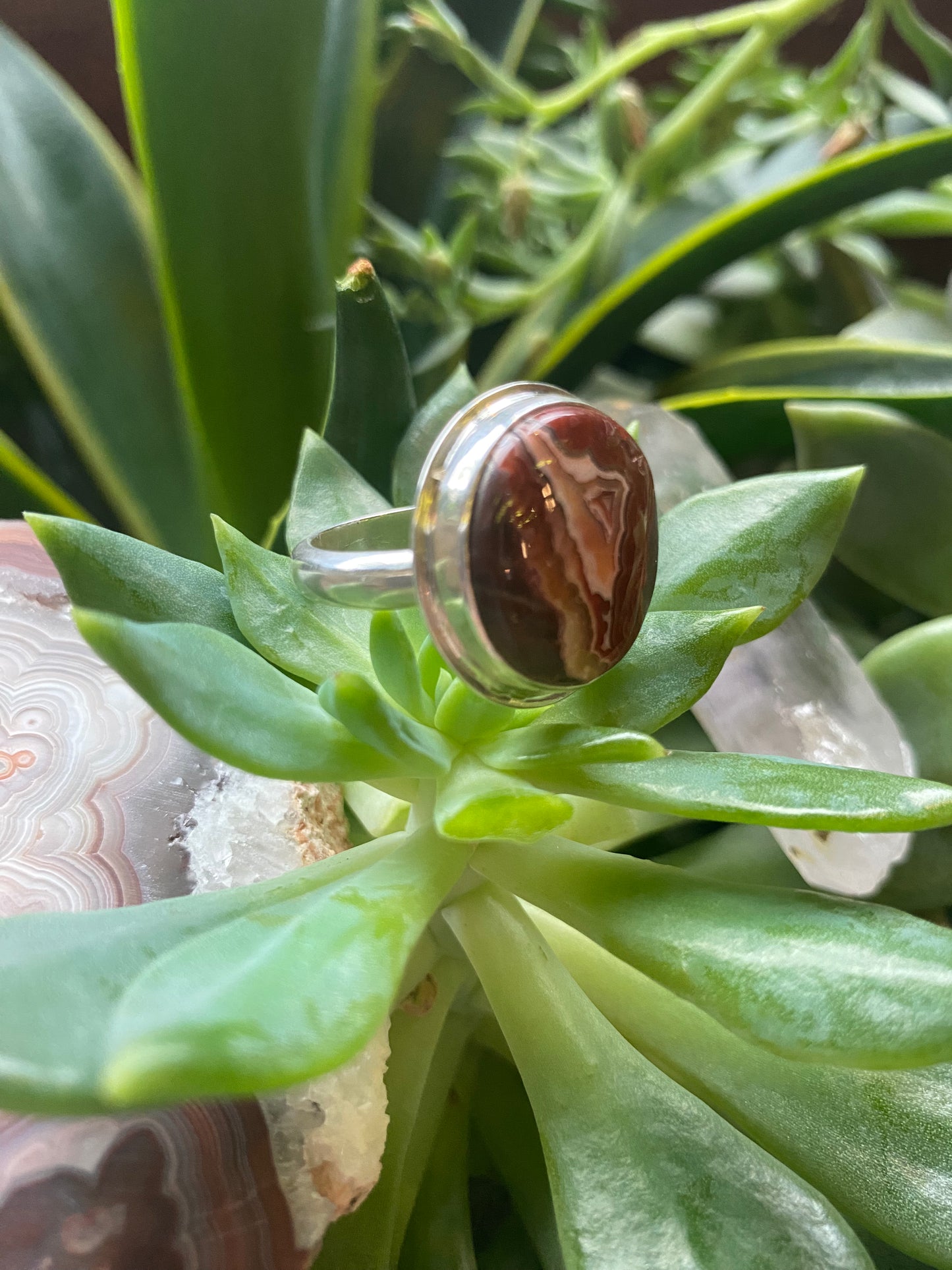 Red Crazy Lace Agate