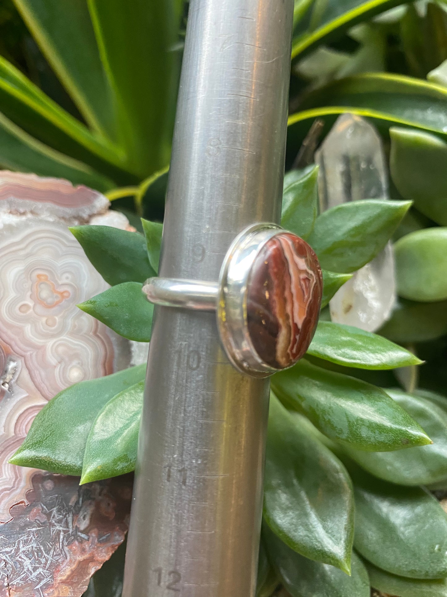 Red Crazy Lace Agate