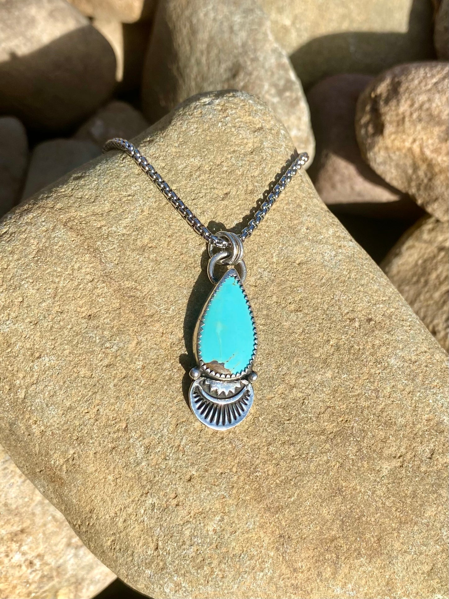 #8 Turquoise Pendant