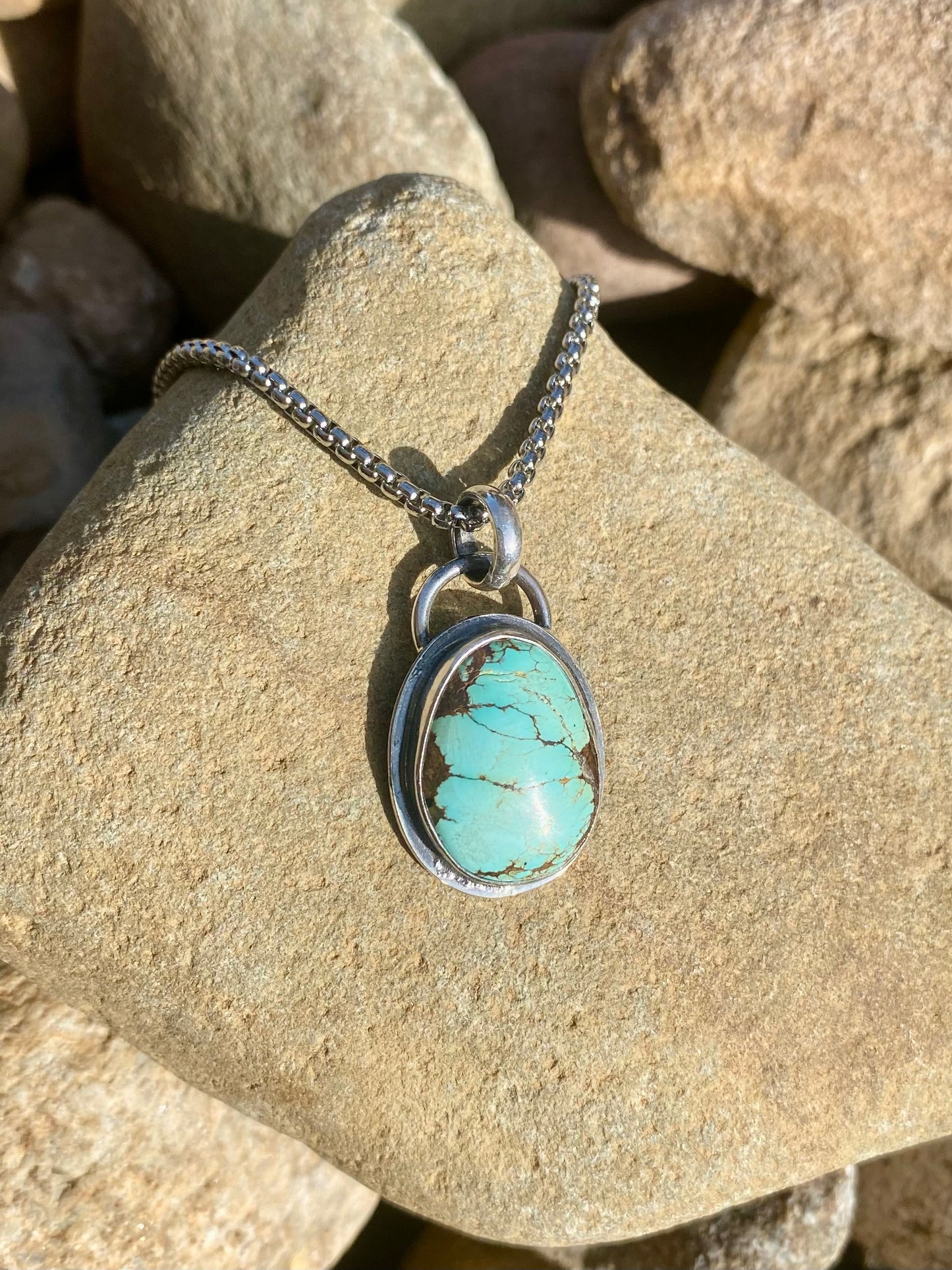 #8 Turquoise Pendant