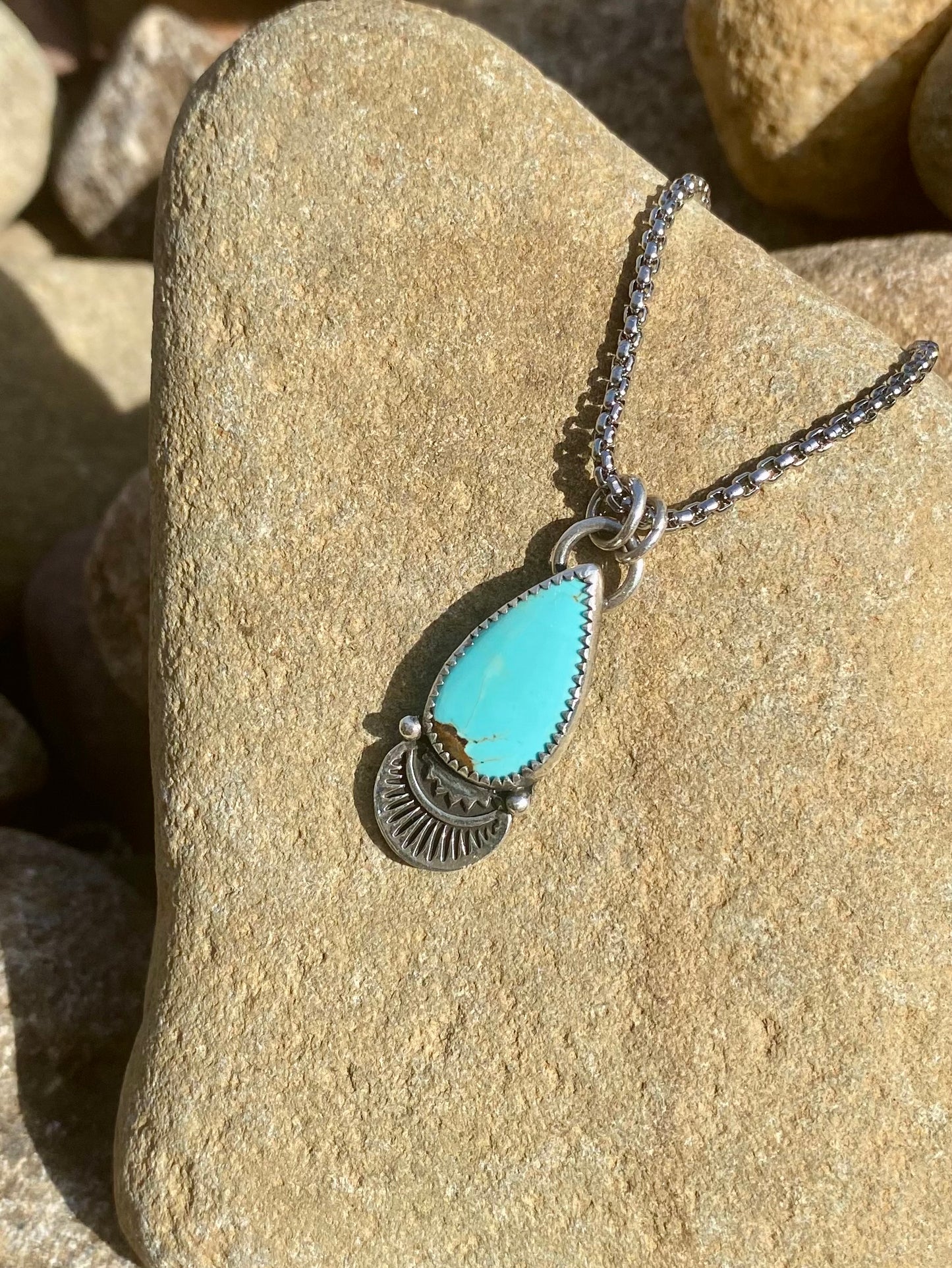 #8 Turquoise Pendant