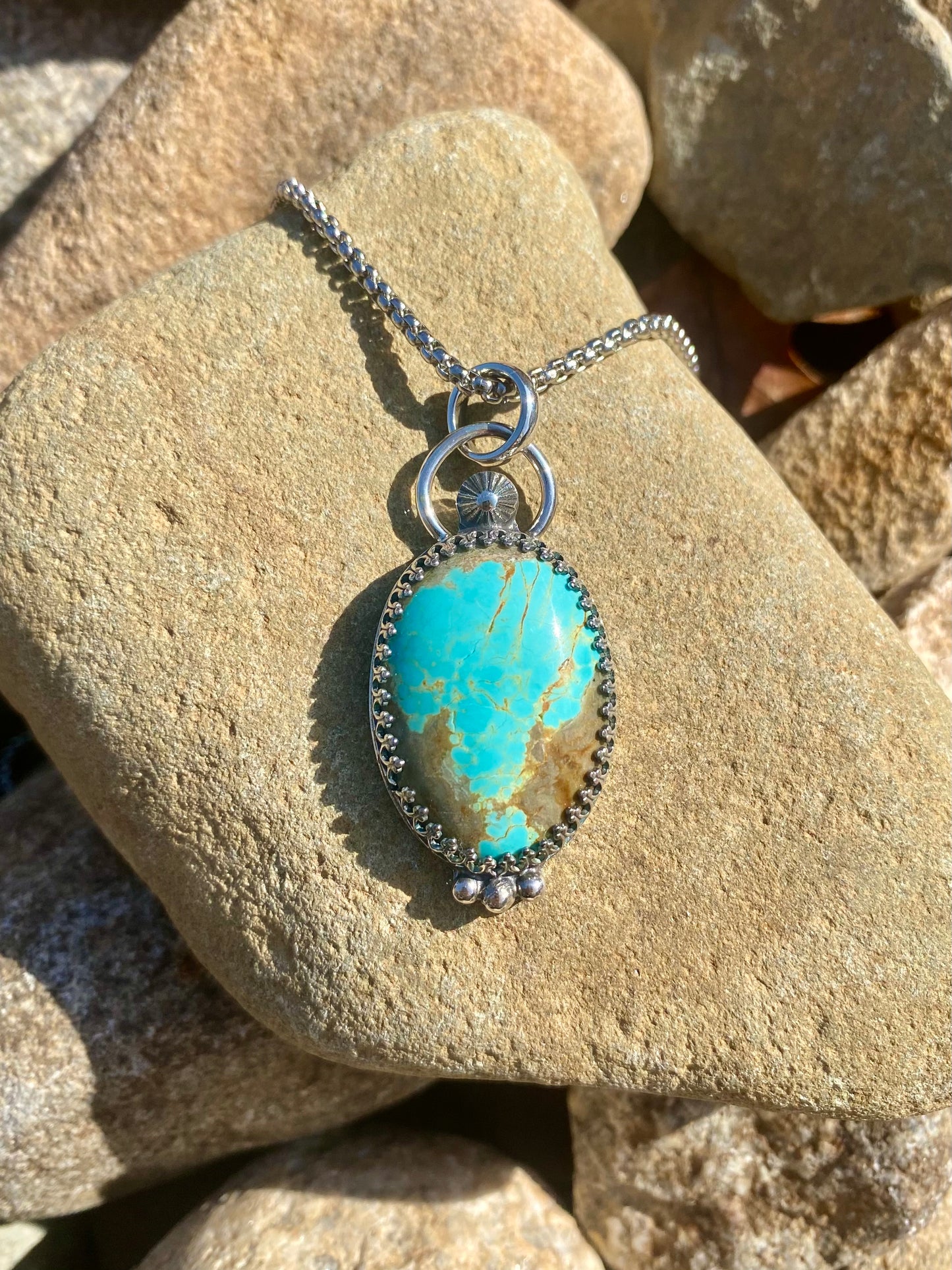 #8 Turquoise Pendant