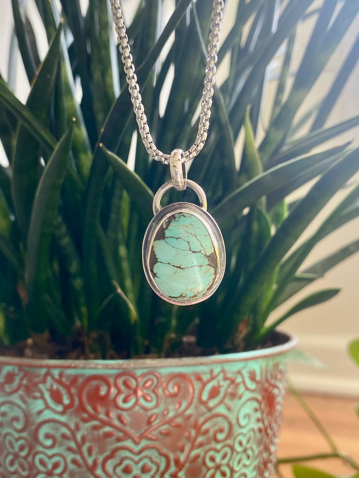 #8 Turquoise Pendant