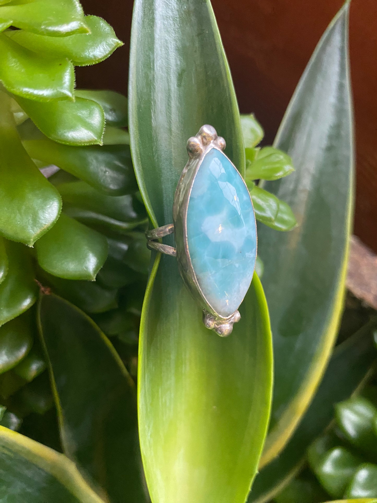 Larimar Ring