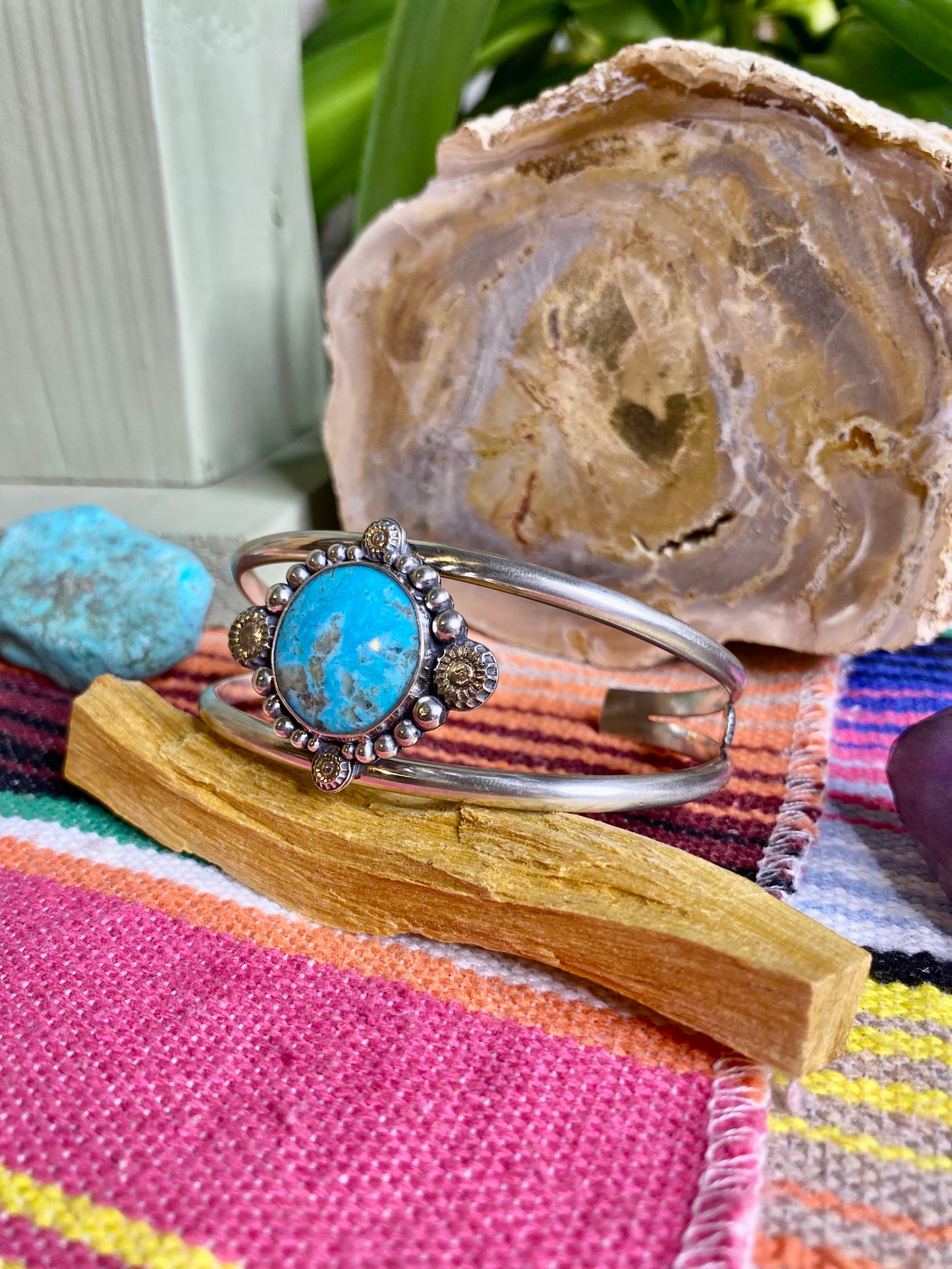 Sleeping Beauty Turquoise Bangle