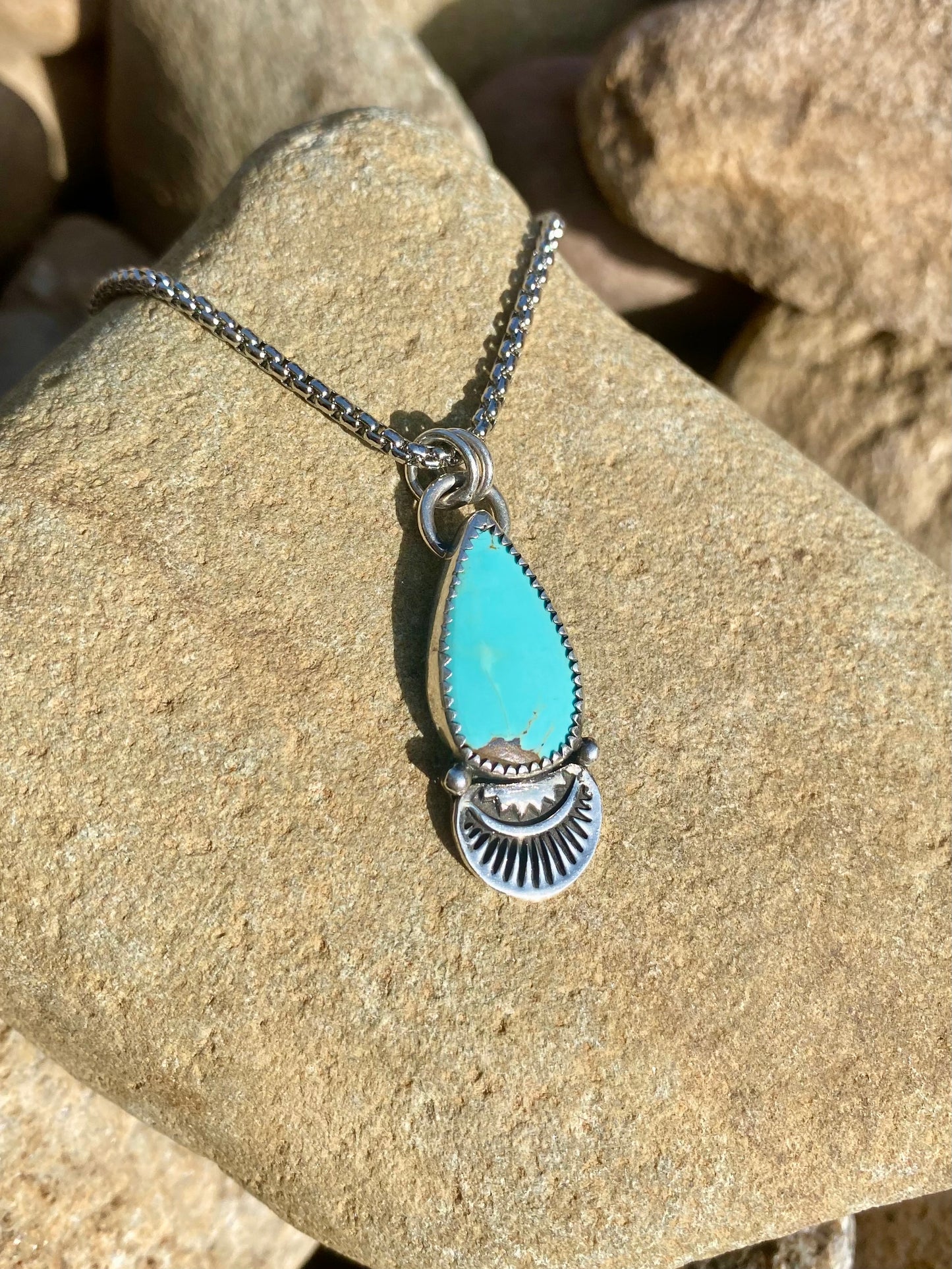 #8 Turquoise Pendant
