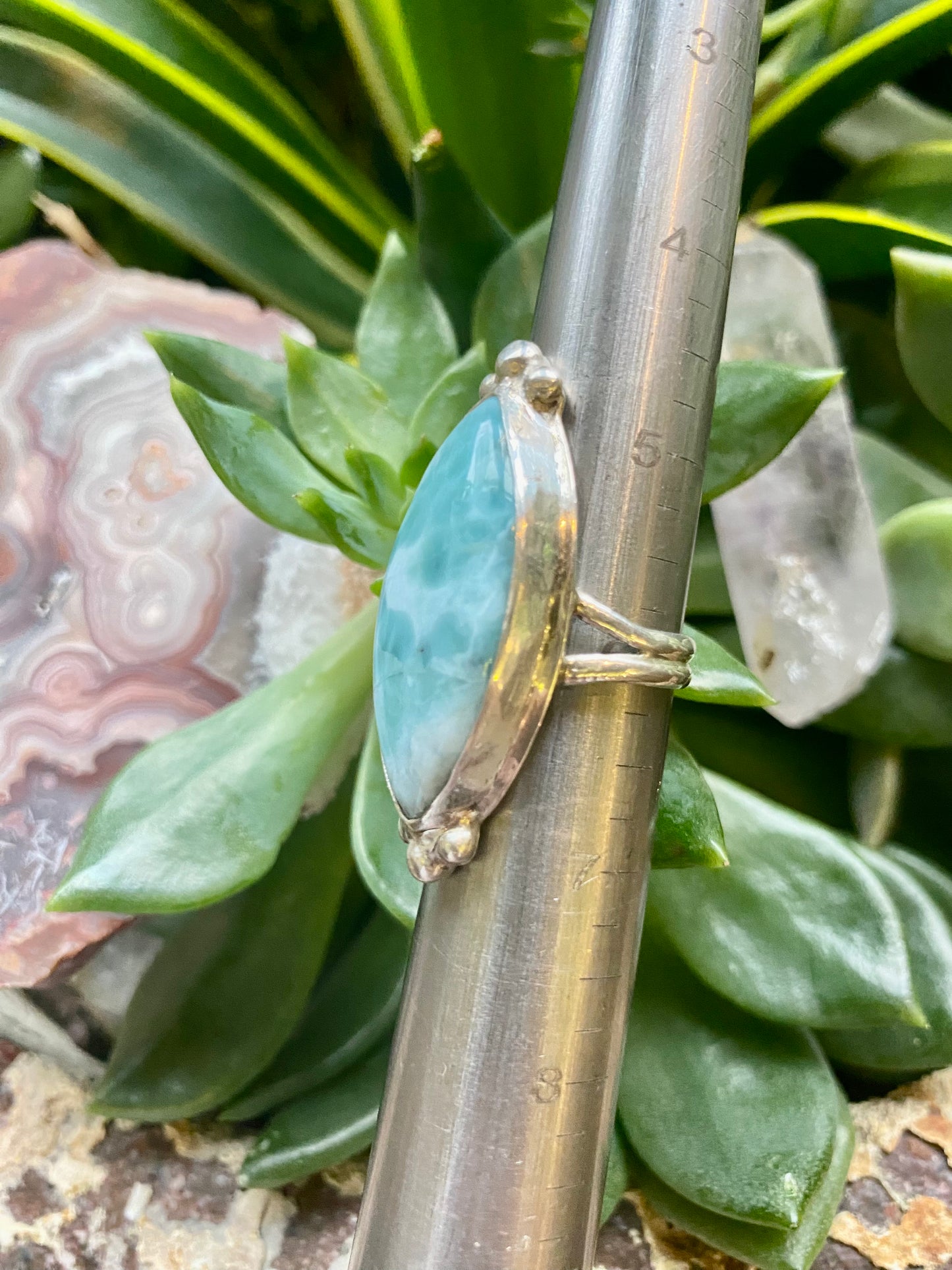 Larimar Ring