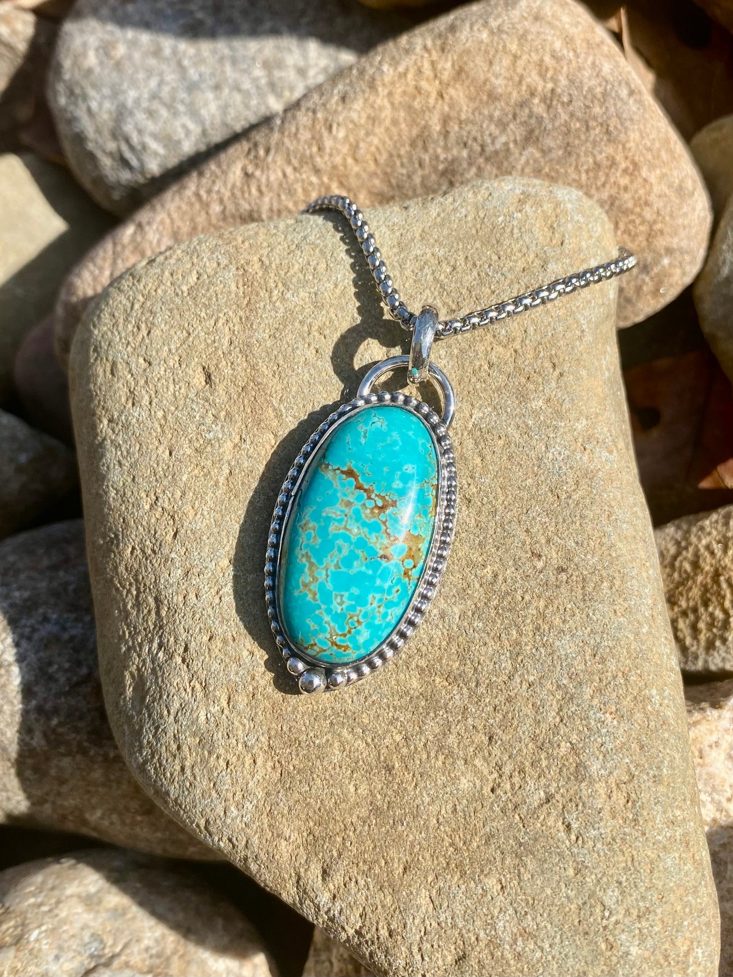 Kingman Turquoise Pendant
