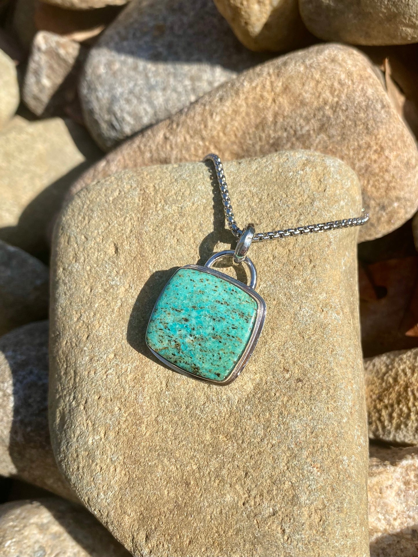 Kingman Turquoise Pendant