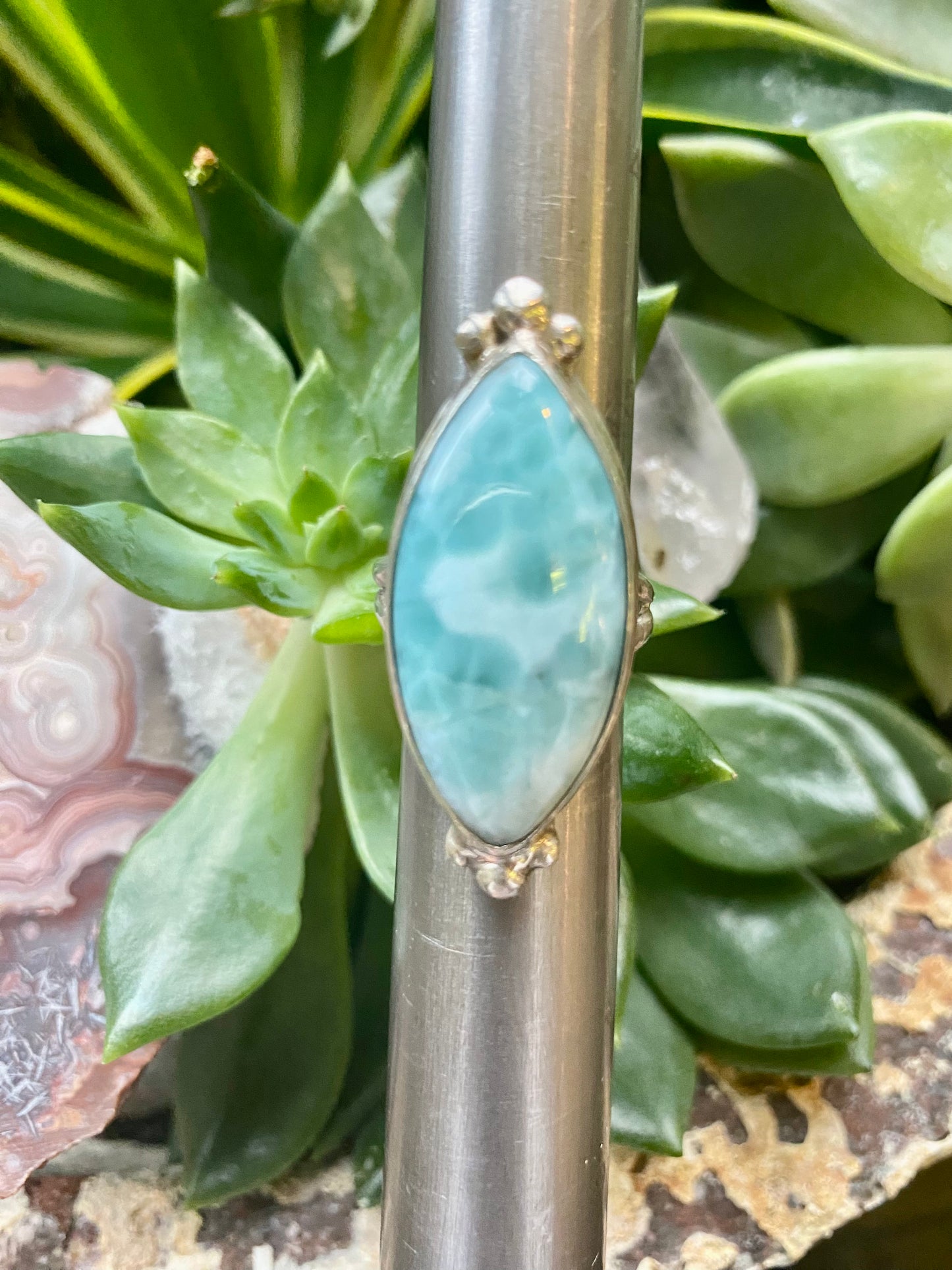 Larimar Ring
