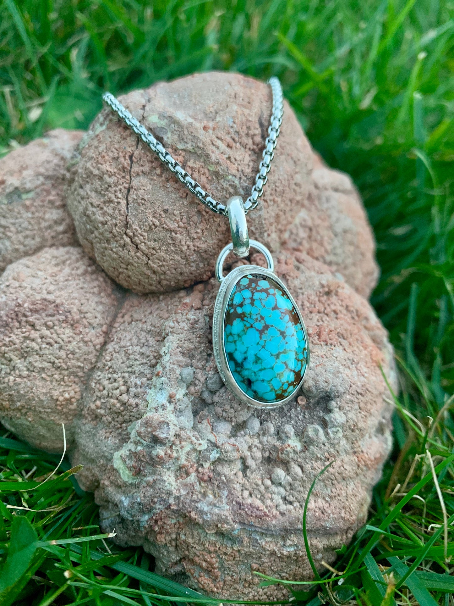 #8 Turquoise Pendant