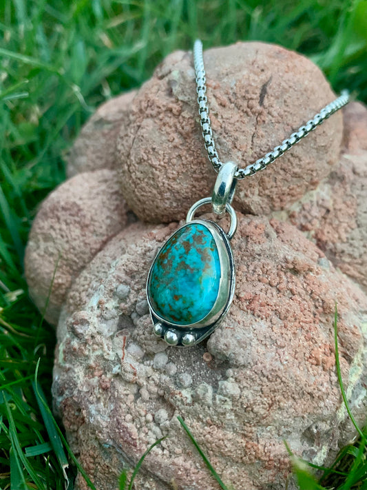 Kingman Turquoise Pendant