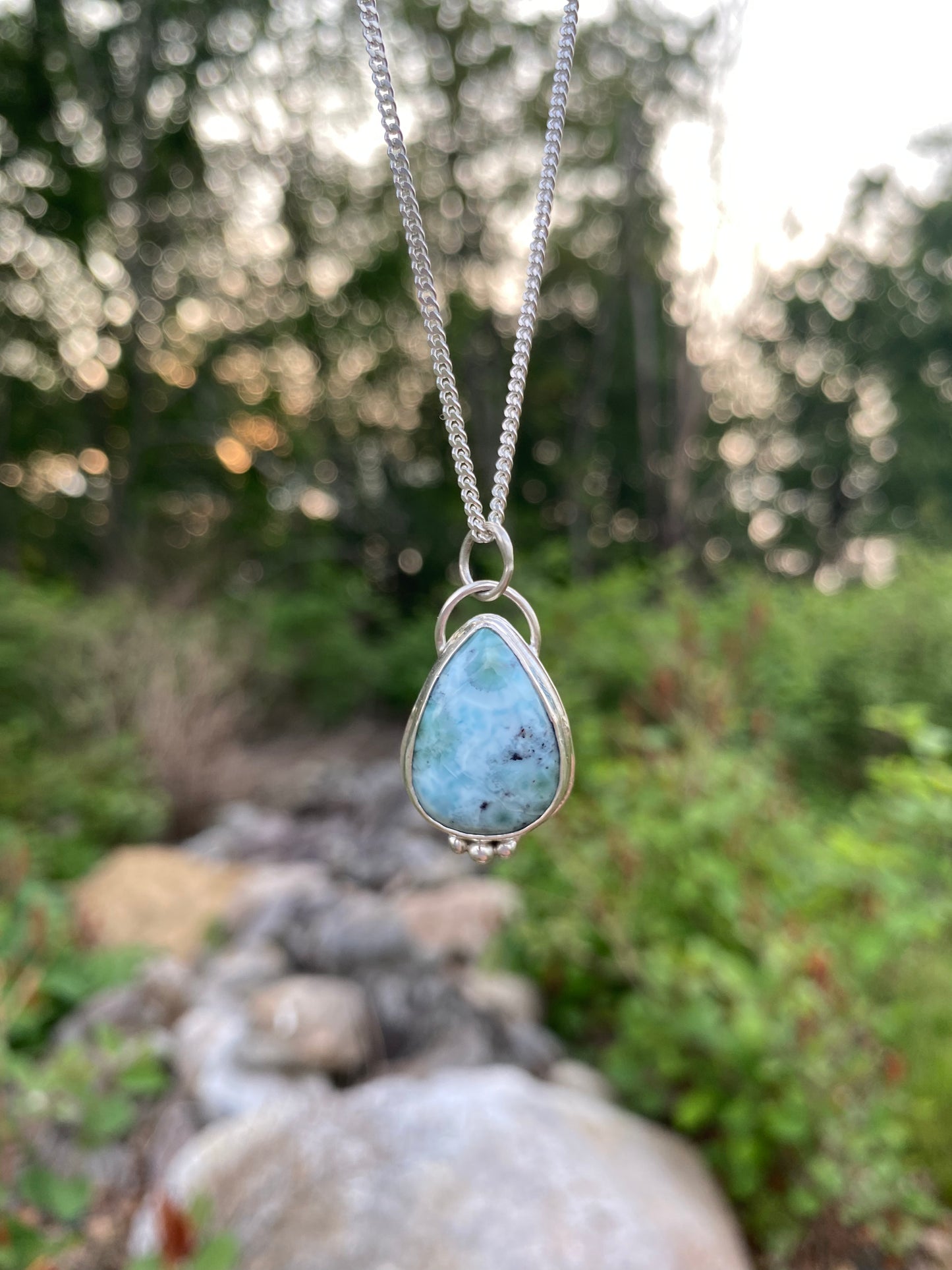 Larimar Pendant