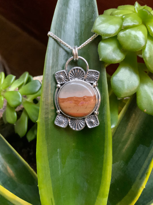 Polychrome Jasper Pendant