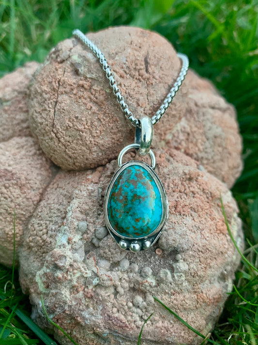 Kingman Turquoise Pendant